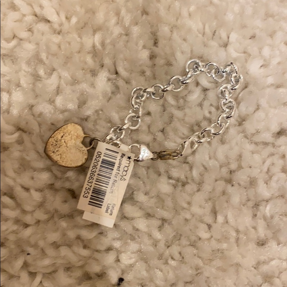 Sterling Silver Charm Bracelet